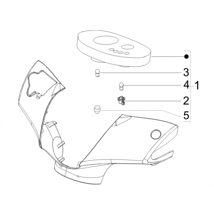 Cockpit instrumenten - tellerset