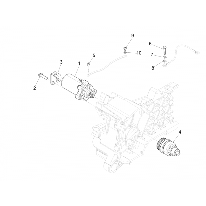 Startmotor - Bendix