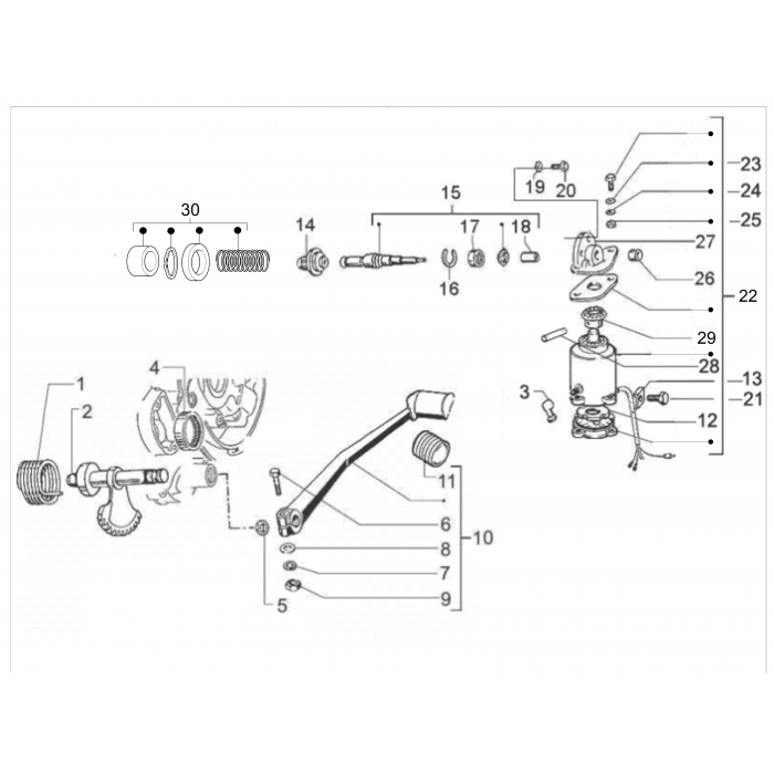 Startmotor - Elektrische starter
