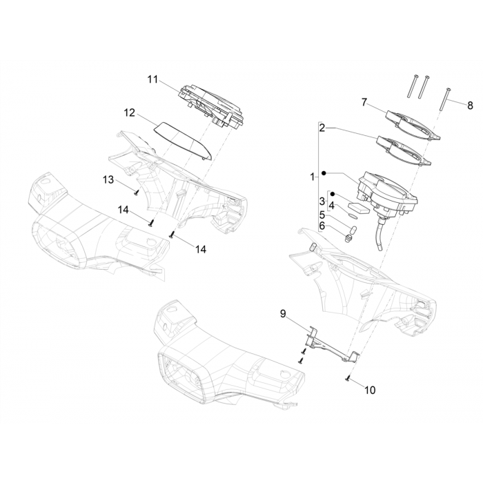 Cockpit imstrumenten