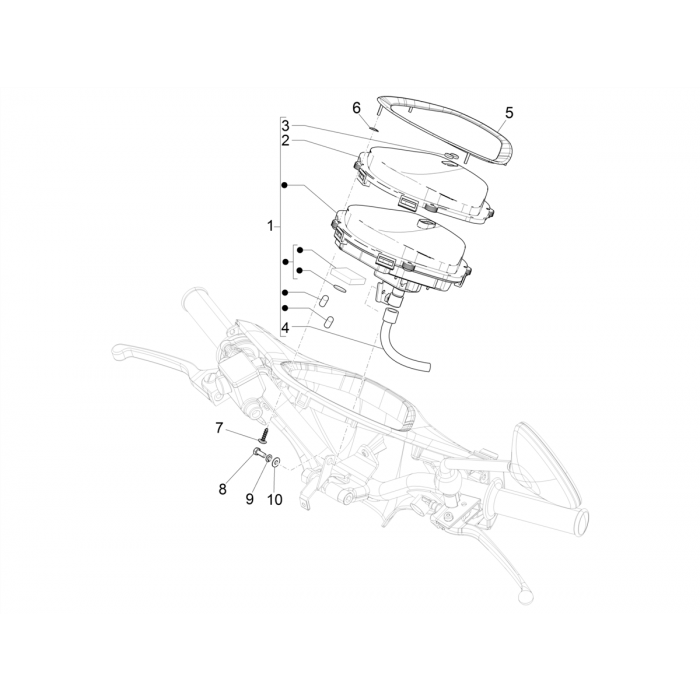 Cockpit instrumenten - Cruscotto