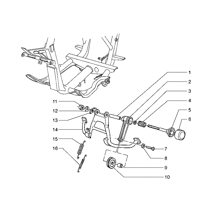 Elektrischer Stander
