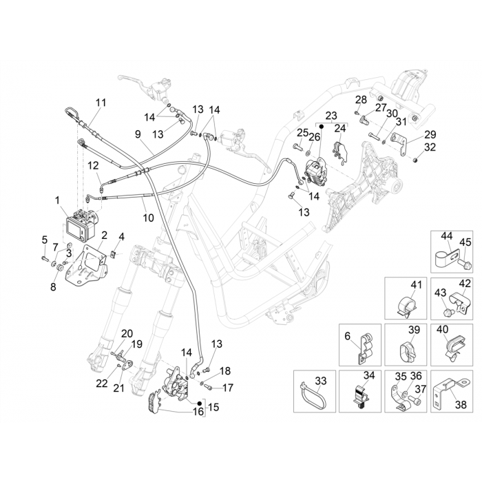 Remlangen - Remklauwen (ABS)