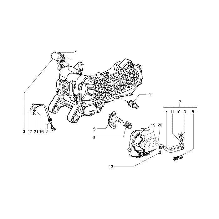 Startmotor-Kickstarter