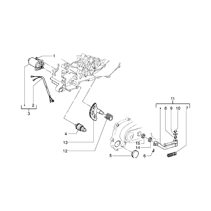 Startmotor-Kickstarter