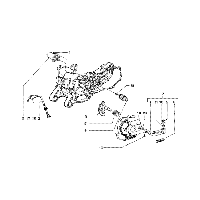 Startmotor-kickstarter
