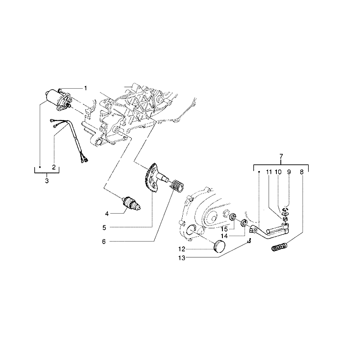Startmotor-Kickstarter