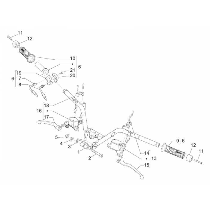 Stuur - hoofdremcilinder