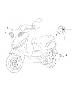 Accu - Batterij - Claxon