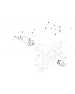 Startmotor - Bendix