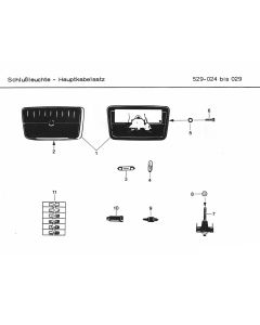 Achterlicht Zundapp  024-029
