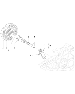 Achterrem - Remschoensets
