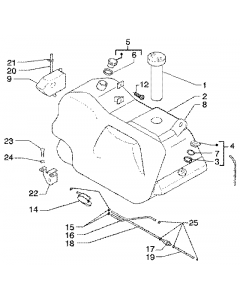 Brandstoftank
