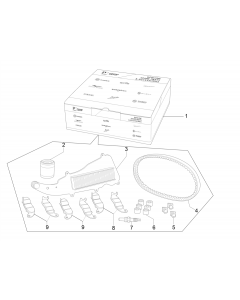 Complete wear and maintenance kit