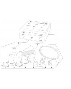 Complete wear and maintenance kit