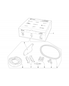 Complete wear and maintenance kit
