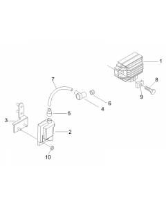 Spanningsregelaar - Elektronische regeleenheid - Bobine