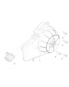 Vliegwieldeksel - Oliefilter