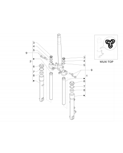 Vork componenten (Wuxi Top)