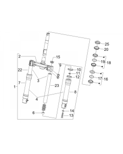 Vork/stuurkabel - Balhoofdset