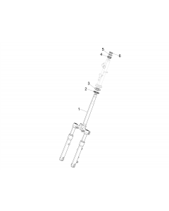 Vork/stuurkabel - Balhoofdset