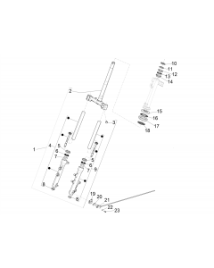 Vork/stuurkabel - Balhoofdset