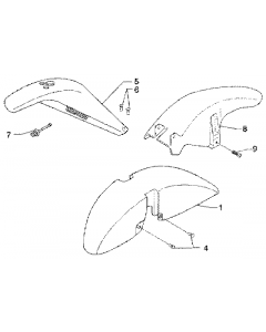 Wielruimte-Spatbord